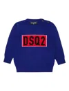 Dsquared2 Wool Sweater In Blue