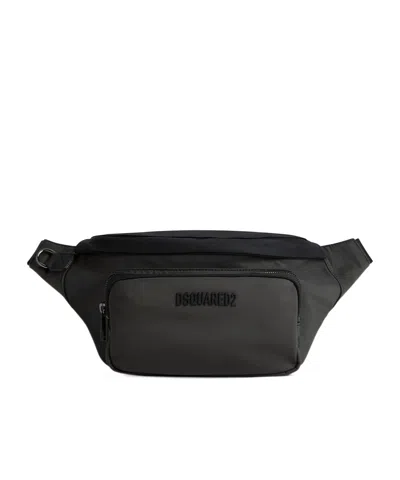 DSQUARED2 DSQUARED2 LOGO-PLAQUE ZIPPED BELT BAG