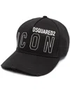 Dsquared2 Logo-print Baseball Cap In Black