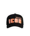Dsquared2 Logo-print Baseball Cap In Black