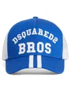 Dsquared2 Logo Print Baseball Cap In Blue