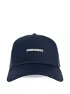 Dsquared2 Classic Logo Baseball Cap In Blue