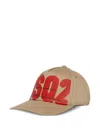 Dsquared2 Logo-print Baseball Cap In Brown