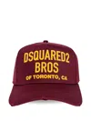 Dsquared2 Logo-print Baseball Cap In Red