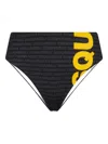 Dsquared2 Logo-print Bikini Bottom In Black