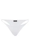 Dsquared2 Logo-print Bikini Bottoms In White