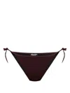 Dsquared2 Logo-print Bikini In Purple