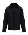 Dsquared2 Logo-print Bomber Jacket In Black
