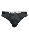 Dsquared2 Logo-print Briefs In Black