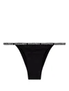 Dsquared2 Logo-print Briefs In Black