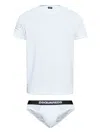 Dsquared2 Logo-print Briefs In White