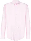 Dsquared2 Logo-print Button-up Shirt In Rosa