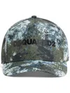 Dsquared2 Logo-print Cap In Green