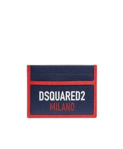 DSQUARED2 LOGO-PRINT CARD HOLDER