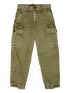 Dsquared2 Logo-print Cargo Trousers In Green