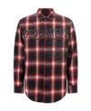 Dsquared2 Drop Shoulder Shirt In Black