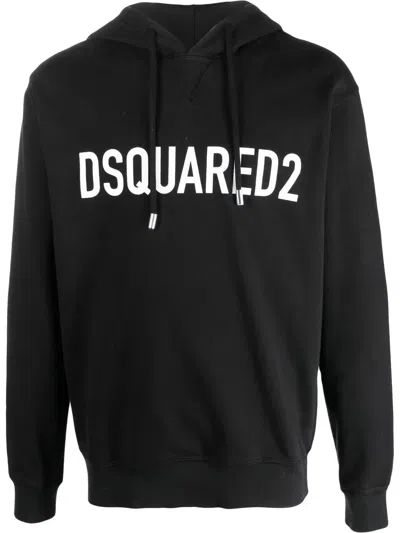 Dsquared2 Black Cool Sweat Hoodie With Logo