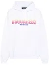 Dsquared2 Dsquared White Cotton Sweatshirt In 白色