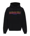 Dsquared2 Men's Logoed Hoodie In Black