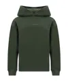 Dsquared2 Cotton Hoodie Adjustable Drawstring In Black