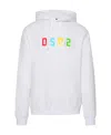 Dsquared2 Dsquared Men Cool Fit Sweatshirt In White