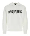 Dsquared2 Dsquared White Cotton Sweatshirt In White