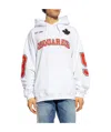 Dsquared2 Sweatshirt Logo With Cappuccio In White