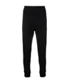 Dsquared2 Logo-print Cotton Joggers In Black
