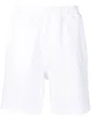 Dsquared2 Rear Logo-print Shorts In Weiss