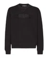 Dsquared2 Dsquared Black Cotton Sweatshirt In Black