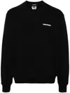 Dsquared2 Logo-print Cotton Sweatshirt In Black