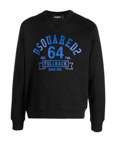 DSQUARED2 DSQUARED2 LOGO PRINTED CREWNECK SWEATSHIRT