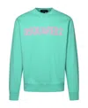 Dsquared2 Logo Cool Fit Cotton Crew Sweatshirt In Green