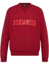 Dsquared2 Cool Fit Sweatshirt In Red