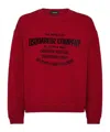 Dsquared2 Logo-print Cotton Sweatshirt In Red