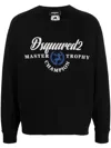 Dsquared2 Black Men's Fw23 Sweatshirt