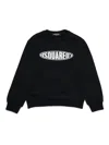 Dsquared2 Sweatshirt Mit Logo-print In Schwarz
