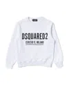 Dsquared2 Logo-print Cotton Sweatshirt In White