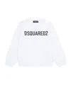 Dsquared2 Logo-print Cotton Sweatshirt In White