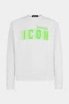 Dsquared2 Man Sweatshirt White Size M Cotton In White