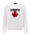 Dsquared2 Logo-print Cotton Sweatshirt In White