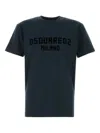 Dsquared2 Dsquared Men Midnight Blue Cotton T-shirt