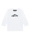 Dsquared2 Logo-print Cotton T-shirt In 白色