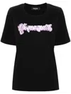 Dsquared2 Dsquared Women T-shirt With Logo In Black