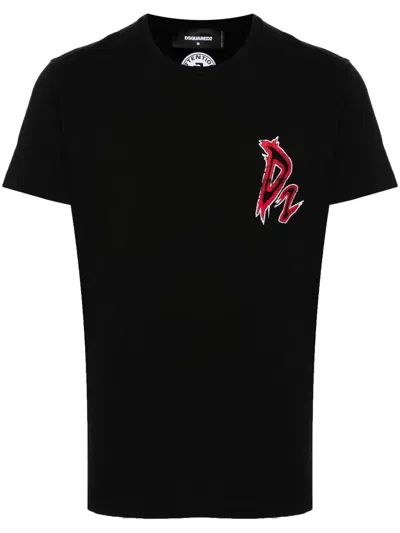 Dsquared2 T-shirts In Black