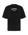 Dsquared2 Logo-print Cotton T-shirt In Black