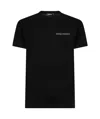 Dsquared2 Palm Beach Printed Cotton T-shirt In Black