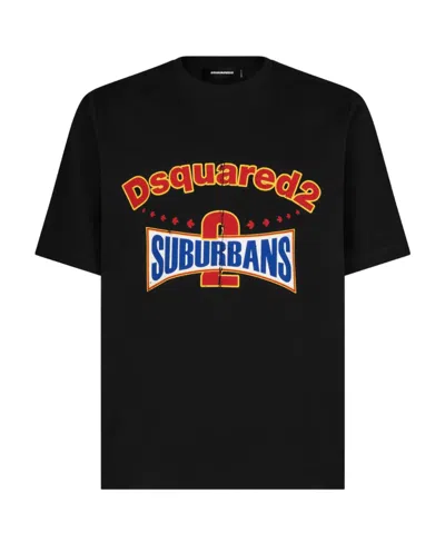 DSQUARED2 DSQUARED2 SUBURBANS SKATER T-SHIRT