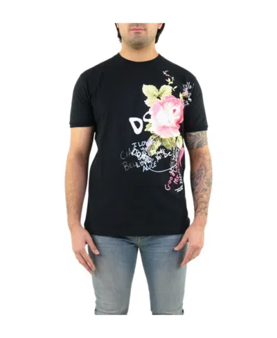 Dsquared2 Logo-print Cotton T-shirt In Black