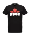 Dsquared2 Logo-print Cotton T-shirt In Black